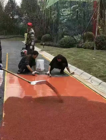 忻州彩色路面改色是提升路面美观性