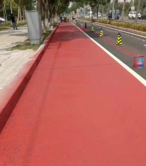 忻州彩色路面喷涂施工要点